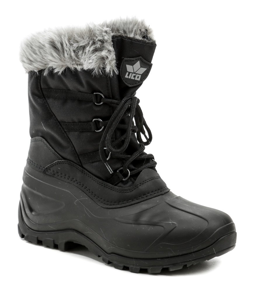 Lico 730038 Merthe černé dámské zimní boty EUR 42