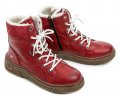 Mustang 1436-602-5 červená dámská zimní obuv | ARNO.cz - obuv s tradicí