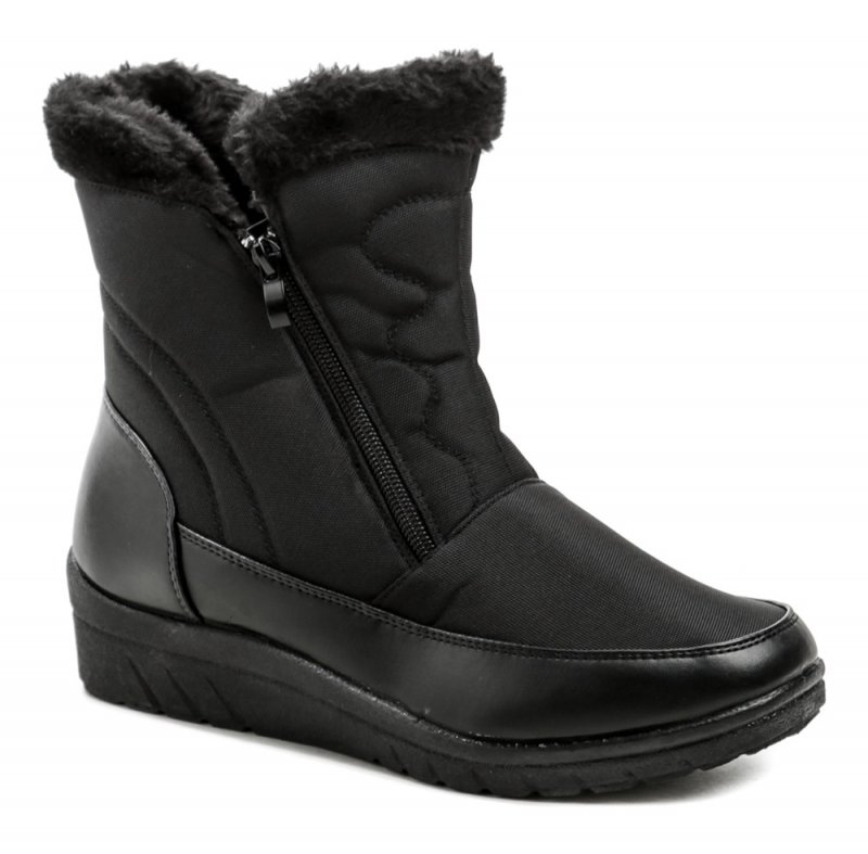 Scandi 262-0062-A1 černé dámské zimní boty | ARNO.cz - obuv s tradicí