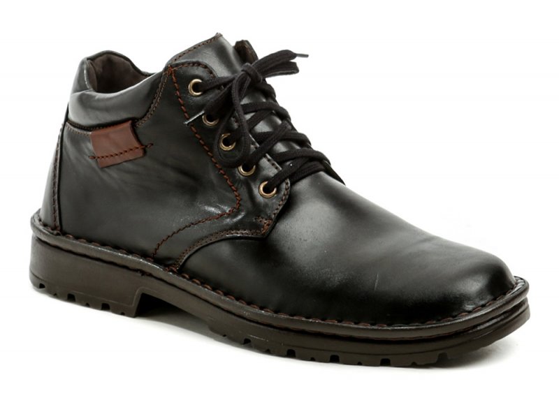 Bukat 281B černé pánské zimní boty | ARNO.cz - obuv s tradicí