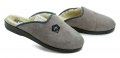 Rogallo 4110-007 šedé pánské zimní papuče | ARNO.cz - obuv s tradicí