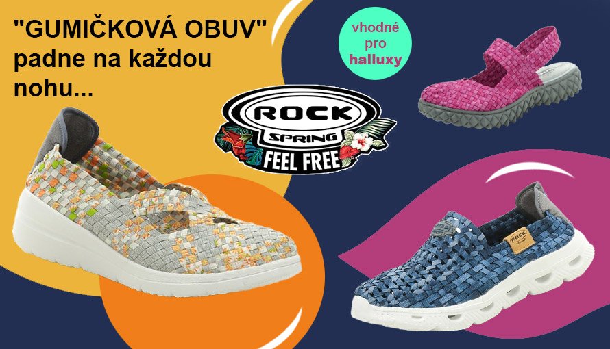 Rock Spring - gumičková obuv